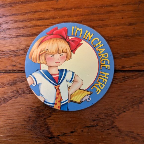 Lot of Mary Engelbreit Pooch & Sweetheart Round Magnets & Dimensional Stickers - Picture 6 of 9